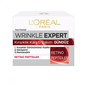 کرم ضد چروک روز لورآل مدل Wrinkle Expert حجم 50 میل