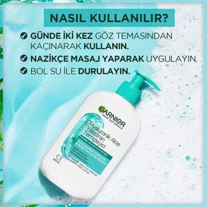 شوینده گارنیه Hyaluronic آلوئه ورا