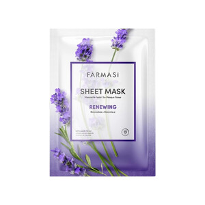 ماسک ورقه اي  بازسازی کننده فارماسی حاوی عصاره لوندر مدل Renewing