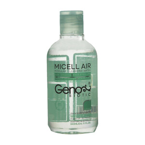 میسلار واتر مناسب پوست چرب و مختلط ژنوبایوتیک حجم ۲۴۰ میل