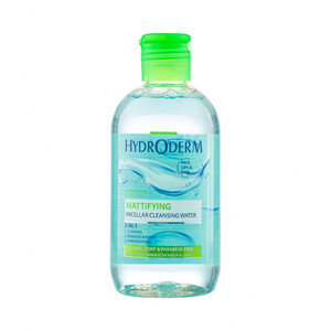 میسلار واتر مناسب پوست چرب و مختلط هیدرودرم مدل Mattifying 3In1 حجم ۲۵۰ میل