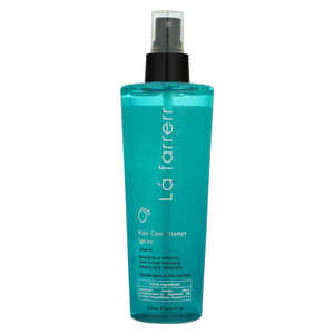 اسپری دوفاز نرم‌کننده و حالت‌دهنده لافارر مناسب انواع مو حجم ۲۵۰ میل