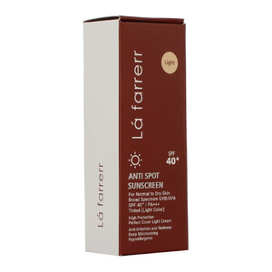 کرم ضدآفتاب لافارر SPF40 رنگی