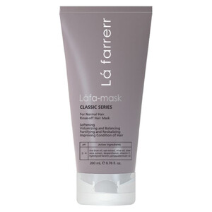 ماسک مو حالت دهنده مخصوص موهای معمولی و نازک لافارر مدل کلاسیک سریز حجم ۲۰۰ میل