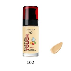 کرم پودر گلدن رز مدل Moisture Touch حجم 30 میل