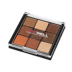 پالت سایه چشم ۹ رنگ نیوول مدل Porcelain Makeup حجم ۱۲ گرم