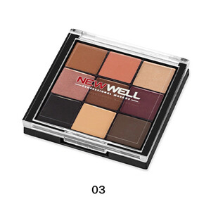 پالت سایه چشم نیوول مدل Porcelain Makeup