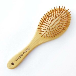 برس چوبی بامبو بیضی مدل ANTALYA