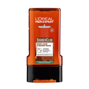 شامپو سر و بدن مردانه لورال مدل Barber Club حجم 300 میل