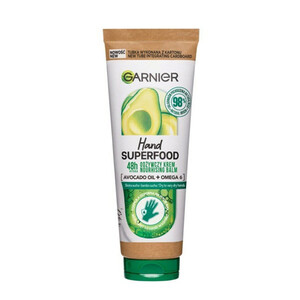 کرم دست مغذی حاوی روغن آووکادو و امگا 6 گارنیه مدل Superfood حجم 75 میل