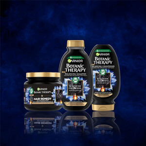 ماسک مو آبرسان حاوی زغال فعال و روغن سیاه‌دانه گارنیه مدل Botanic Therapy حجم 340 میل