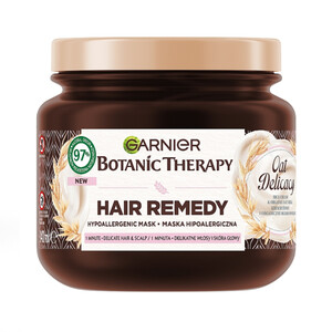 ماسک مو ضد حساسیت و آبرسان حاوی عصاره جو دوسر گارنیه مدل Botanic Therapy حجم 340 میل