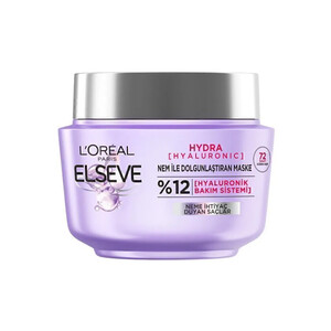 ماسک مو آبرسان و حجم‌دهنده حاوی هیالورونیک اسید لورآل مدل Elseve Hydra Hyaluronic حجم 300 میل