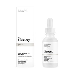 سرم لایهبردار و ضدجوش حاوی سالیسیلیک اسید 2% اوردینری مدل Salicylic Acid 2% Solution حجم 30 میل