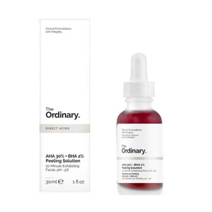 سرم پیلینگ و لایهبردار حاوی AHA 30% و BHA 2% اوردینری مدل Peeling Solution حجم 30 میل