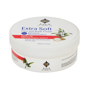 کرم مرطوبکننده و مغذی حاوی روغن جوجوبا آدرا مدل Extra Soft Jojoba حجم 200 میل