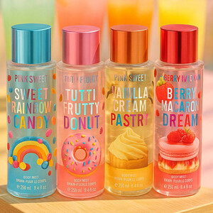 بادی میست ماندگار و سبک Pink Sweet حجم 250 میل