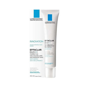 ژل کرم ضد جوش و ضد لک مناسب پوستهای چرب و مستعد آکنه لاروش پوزای مدل Effaclar DUO + حجم 40 میل
