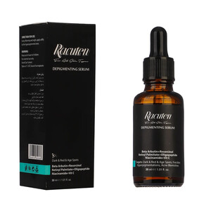 سرم روشن‌کننده و ضد لک مناسب انواع پوست راکوتن مدل Depigmenting Serum حجم 30 میل