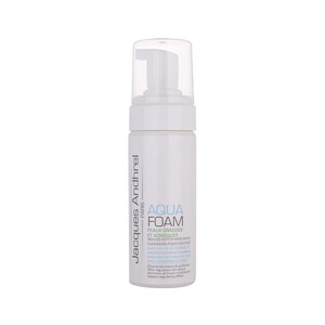 فوم شستشوی صورت پاک‌کننده عمیق مناسب پوست چرب و مستعد آکنه ژاک آندرل مدل Aqua Foam حجم 150 میل