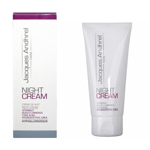 کرم شب مغذی و آبرسان ضد چین و چروک مناسب انواع پوست ژاک آندرل حجم 60 میل