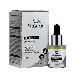 سرم دور چشم ضد چروک و کلاژن ساز 0.1% رتینول بلفامد حجم 15 میل