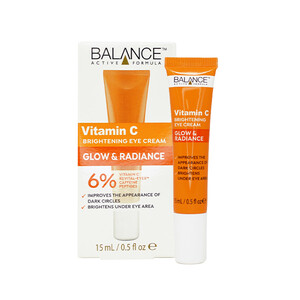 کرم دور چشم روشن‌کننده و آبرسان ویتامین C بالانس حجم 15 میل