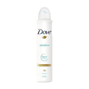 اسپری ضد تعریق زنانه 48 ساعته مناسب پوست حساس داو مدل For Sensitive Skin حجم 200 میل