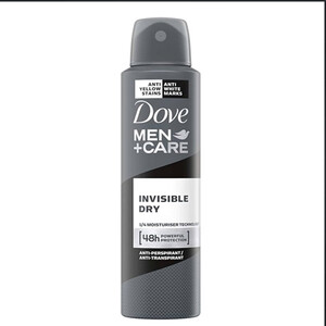 اسپری ضد تعریق و ضد لک مردانه 48 ساعته داو مدل Invisible Dry حجم 200 میل