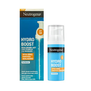 کرم ضد آفتاب و مرطوب‌کننده SPF50 نوتروژنا مدل Hydro Boost حجم 50 میل