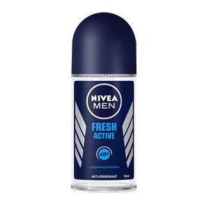 رول ضد تعریق مردانه 48 ساعته نیوآ مدل Fresh Active حجم 50 میل