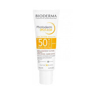 ضد آفتاب SPF 50 ضد لک و ضد چروک بایودرما مدل Photoderm Spot Age حجم 40 میل