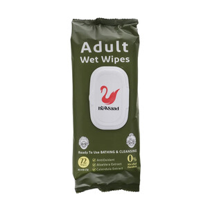 دستمال مرطوب مرطوب‌کننده پاک‌کننده نیوساد مدل 106 بسته 72 عددی