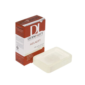 شوینده غیرصابونی روشن‌کننده پوست درمالیفت مدل Melalift وزن 100 گرم