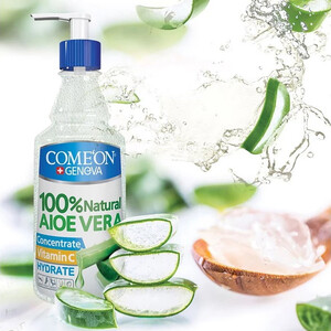 ژل کرم مرطوب‌کننده و تسکین‌دهنده کامان مدل Aloe Vera