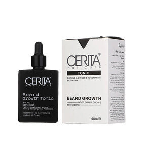 تونیک تقویت ریش و محرک رویش سریتا مدل Beard Growth حجم 40 میل