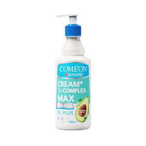 کرم مرطوب کننده مناسب پوست خشک حاوی ویتامین B کمپلکس کامان مدل B-Complex حجم 400 میل