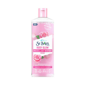 میسلار واتر تسکیندهنده و درخشانکننده انواع پوست سینت ایوز مدل Rosy Glow حجم 400 میل