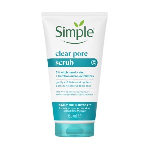 اسکراب پاک کننده منافذ سیمپل مدل Clear Pore حجم 150 میل