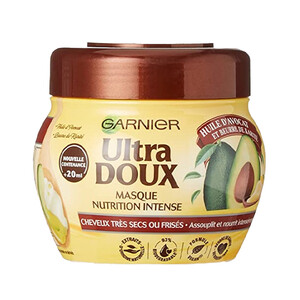 ماسک مو مغذی و ترمیمکننده با روغن آووکادو و شی باتر گارنیه مدل Ultra Doux حجم 300 میل