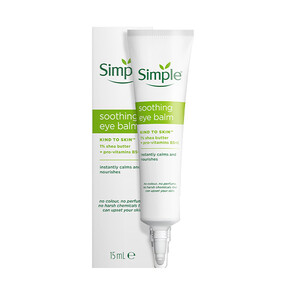 بالم دور چشم آرام‌بخش سیمپل مدل Soothing Eye Balm حجم 15 میلی‌لیتر