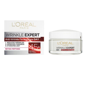 کرم روز ضد چروک و سفت‌کننده لورآل مخصوص سنین بالای ۴۵ سال مدل Wrinkle Expert حجم 50 میل