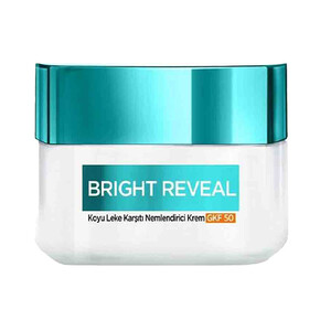 کرم ضد لک و روشن‌کننده لورآل حاوی نیاسینامید و SPF 50 مدل Bright Reveal حجم 50 میل