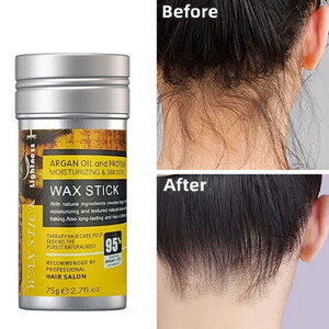 استیک وزگیر و صاف‌کننده مو حالت‌دهنده لایتنس حاوی روغن آووکادو مدل Wax Stick وزن 75 گرم