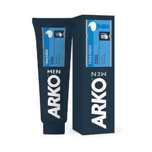 خمیر ریش خنک‌کننده و باطراوت آرکو مناسب انواع پوست مدل Cool حجم 86 میل
