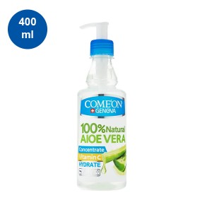 ژل کرم مرطوب‌کننده و تسکین‌دهنده کامان مدل Aloe Vera حجم 400 میل