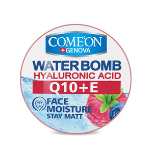 کرم آبرسان و آنتی‌اکسیدان کامان ضد پیری زودرس حاوی Q10 و ویتامین E مدل Water Bomb حجم 200 میل