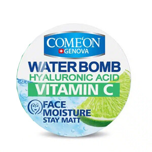 کرم آبرسان و روشن‌کننده کامان ضد لک حاوی ویتامین C و هیالورونیک اسید مدل Water Bomb حجم 200 میل