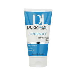 کرم مرطوب‌کننده بدن آبرسان قوی درمالیفت مخصوص پوست‌های خیلی خشک مدل Hydralift حجم 150 میل