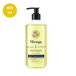 ژل شستشوی صورت مناسب پوست نرمال تا چرب مورینگا حجم 400 میل